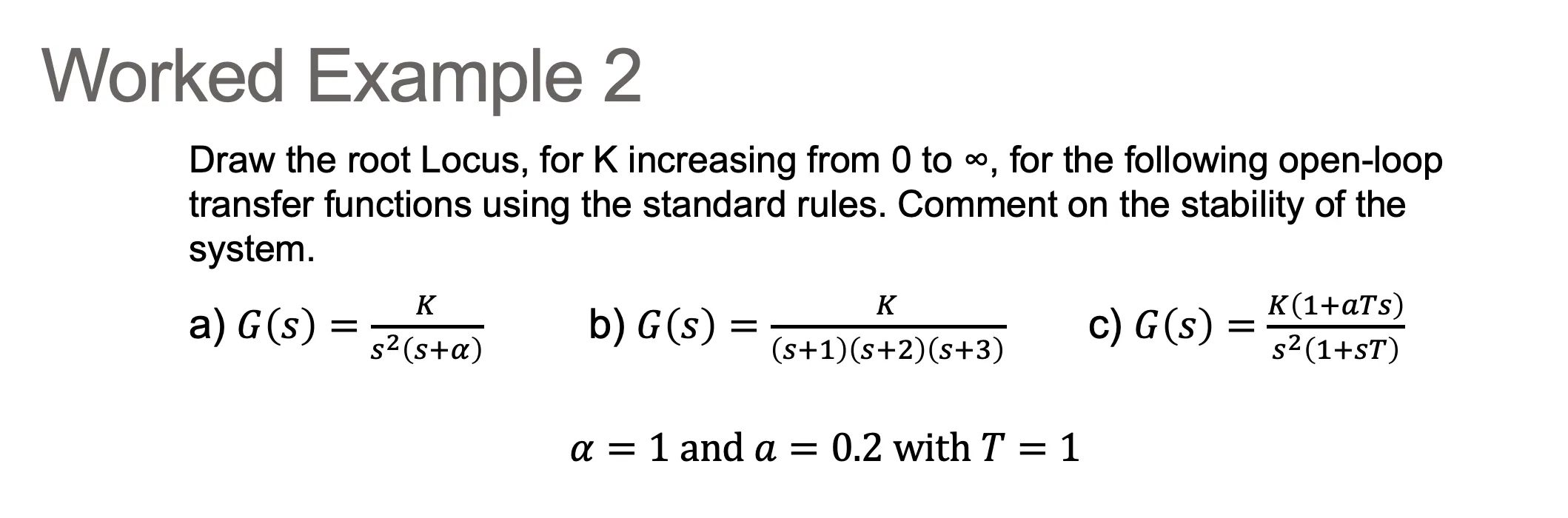 Worked Example 2 question