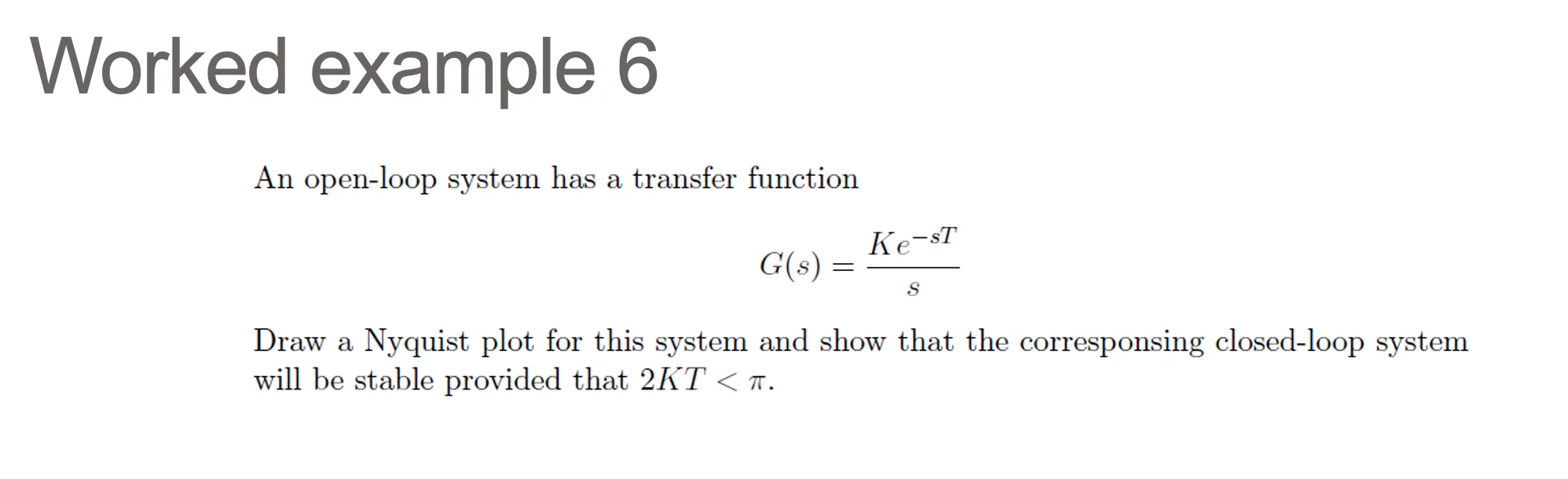 WE6 question